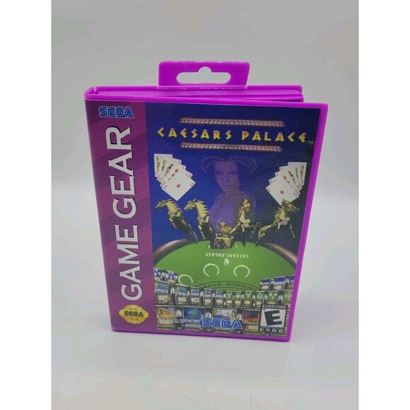 Caesars Palace (Sega Game Gear, 2000) Cart And  Case - Picture 1 of 3